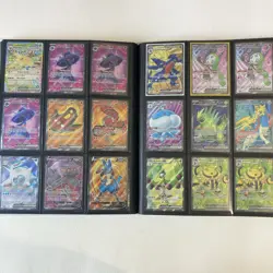 Pokemon Collection With Binder - Vintage , Modern , S&V , SWSH , MEGA- 200+Cards - Image 4