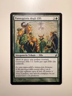 Magic MTG • Passeggiata degli Elfi (Elvish Promenade) • Lorwyn 208 • ITA • LP - Image 1