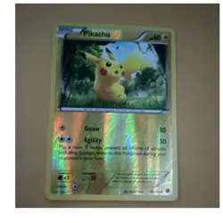 Pokemon TCG Pikachu Basic Reverse Holo Breakthrough 48/162 60HP English - Image 1
