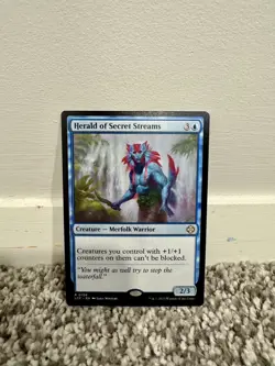 MTG - HERALD OF SECRET STREAMS - Caverns of Ixalan Com (R) - Image 1