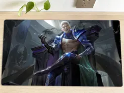 MTG Bane, Lord of Darkness Table Playmat TCG CCG Play Pad Trading Card Game Mat - Image 1