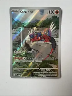 Pokemon Koraidon SVP 014 Illustration Rare Holo Scarlet & Violet Promo NM - Image 2