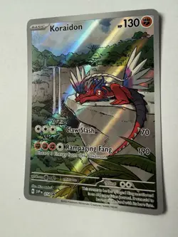 Pokemon Koraidon SVP 014 Illustration Rare Holo Scarlet & Violet Promo NM - Image 4
