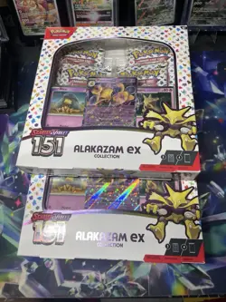 2 Pokemon Scarlet & Violet 151 Alakazam EX Collection Box - Image 2