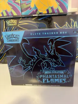 BRAND NEW-Pokemon Phantasmal Flames Elite Trainer Box (ETB)-SEALED - Image 1
