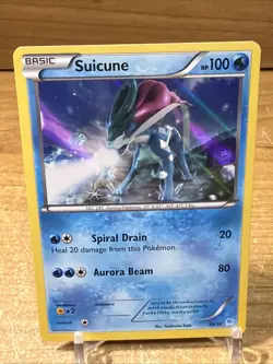 Suicune 30/30 Holo Rare - 2016 XY Trainers Kit Promo Pokemon TCG VLP - Image 1