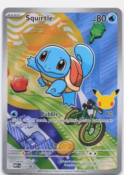 Squirtle - 039 Holo ME: Mega Evolution Promo Pokemon Near Mint - Image 1