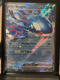 NM Kyogre ex 178 Holo Promo Scarlet & Violet Promo Pokemon - Image 1
