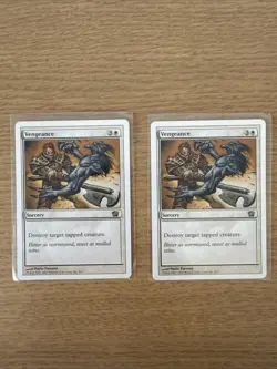 MTG Magic The Gathering Vengeance Sorcery S2/7 8th Edition Foil English - Image 1