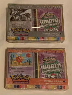 (2) Pokemon World Championship Sealed Decks 2006 (Suns & Moons and B-L-S) RARE! - Image 1