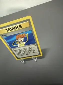 Misty Trainer 102/132 Gym Heroes WOTC Pokemon TCG Non Holo Rare 1999 LP/Exclnt - Image 4