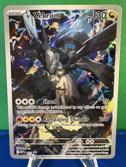 Pokemon TCG N’s Zekrom 031 Ascended Heroes Black Star Promo - Near Mint - Image 1