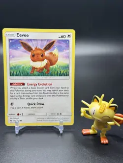 Eevee 101/149 Pokemon SM Base Set Regular - NM - Image 1