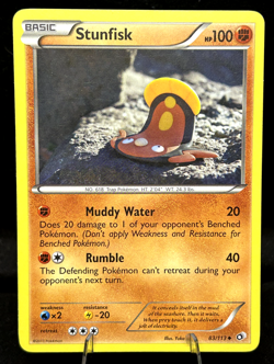 Stunfisk 83/113 Legendary Treasures Regular - Pokemon TCG - MP - Image 1