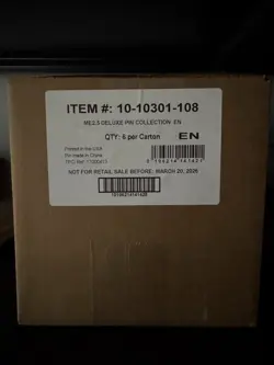 Pokemon TCG Ascended Heroes First Partner DELUXE PIN COLLECTION CASE Sealed 6 ct - Image 1