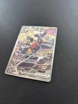 Pokemon TCG Cynthia's Garchomp EX (232/182) Destined Rivals - Pack Fresh - Image 3