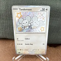 Pokemon Tandemaus SV: Paldean Fates Shiny Rare Holo 209/091 - 2024 - Image 1