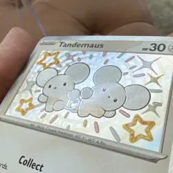 Pokemon Tandemaus SV: Paldean Fates Shiny Rare Holo 209/091 - 2024 - Image 4