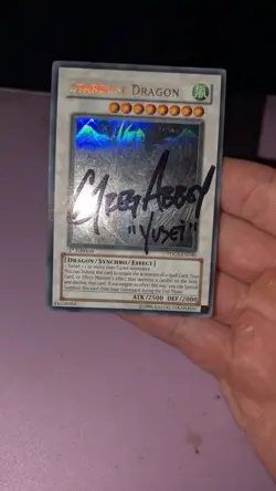 Stardust Dragon - TDGS-EN040 - Ghost Rare - 1st Edition -LP Autographed - Image 2