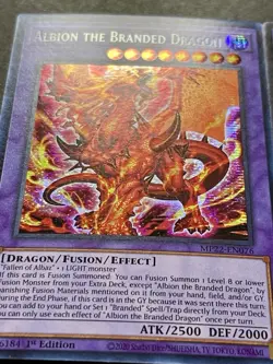 2x Albion The Branded Dragon + The Dragon That Devours The Dogma | YuGiOh! - Image 2