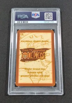 2001 Japanese One Piece CHB Nami H12 PSA 9 MINT Grand Line Comp. 1 - Image 2