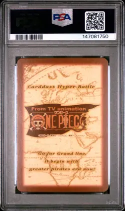 2001 Japanese One Piece CHB Nami H12 PSA 9 MINT Grand Line Comp. 1 - Image 4