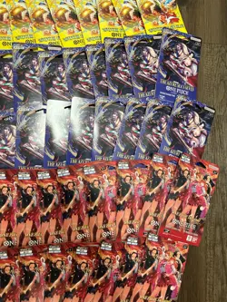 One Piece Lot of EB-03, OP15 & OP14 Sleeved Booster Pack - New Sealed - Image 4
