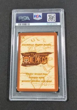 2001 Japanese One Piece CHB Departure H31 PSA 9 MINT Grand Line Comp. 3 - Image 2