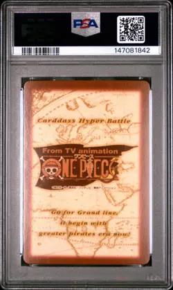 2001 Japanese One Piece CHB Departure H31 PSA 9 MINT Grand Line Comp. 3 - Image 4