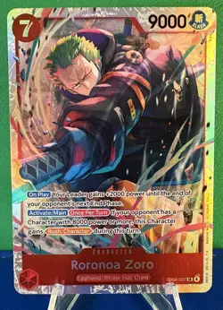 Roronoa Zoro SR - (EB04-007) - One Piece Adventure on Kami’s Island - Near Mint - Image 1