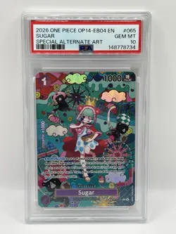 One Piece CCG Sugar SP OP10-065 - English - PSA 10 GEM MINT - Image 1