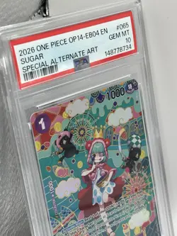 One Piece CCG Sugar SP OP10-065 - English - PSA 10 GEM MINT - Image 3