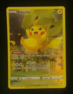 Pikachu gg30/gg70 Crown Zenith Galarian Gallery Holo Pokemon Card M/NM - Image 3