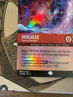Disney Lorcana Hercules - Spectral Demigod 214/204 Winterspell Epic - Image 3