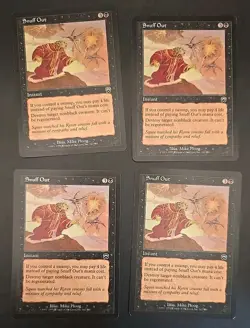 Snuff Out Mercadian Masques MTG Regular Lightly Played (4 Cards) - Image 1