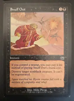 Snuff Out Mercadian Masques MTG Regular Lightly Played (4 Cards) - Image 3