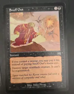 Snuff Out Mercadian Masques MTG Regular Lightly Played (4 Cards) - Image 4