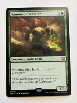 MTG Ramunap Excavator Commander: Modern Horizons 3 Regular NM - Image 1