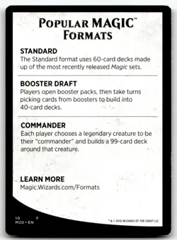 MTG Wolf Token T Core Set 2020 8 LP - Image 2