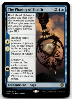 MTG The Phasing of Zhalfir R Dominaria United 59 LP - Image 1