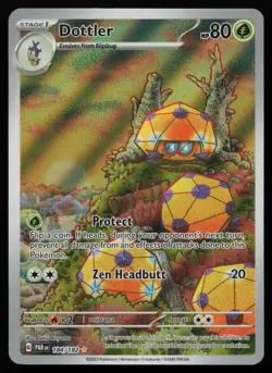 Dottler 184/182 Illustration Rare Paradox Rift Pokemon NM - Image 1