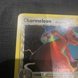 Pokemon TCG: Charmeleon 30/100 Delta Species EX Crystal Guardians - crease - Image 2