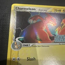 Pokemon TCG: Charmeleon 30/100 Delta Species EX Crystal Guardians - crease - Image 4
