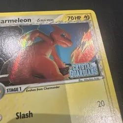 Pokemon TCG: Charmeleon 30/100 Delta Species EX Crystal Guardians - crease - Image 5