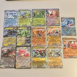 Twilight Masquerade Complete Full EX Set (All 14 Ex Cards) Bundle Pokemon TCG NM - Image 1