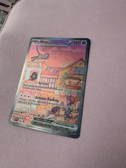 Mew EX 053 Scarlet Violet Promo Holo Pokemon TCG Mint Condition - Image 4