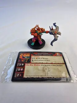 World of Warcraft Miniatures TCG trading card game Za'zu Grizzled Spoils of War - Image 1