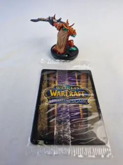 World of Warcraft Miniatures TCG trading card game Za'zu Grizzled Spoils of War - Image 2