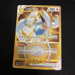 Pokemon TCG Lugia Vstar Silver Tempest 211/195 Holo Secret Rare - Image 2