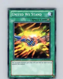Yu-Gi-Oh TCG United We Stand SDDL-EN023 1st Edition Common Card LP-NM - Image 1